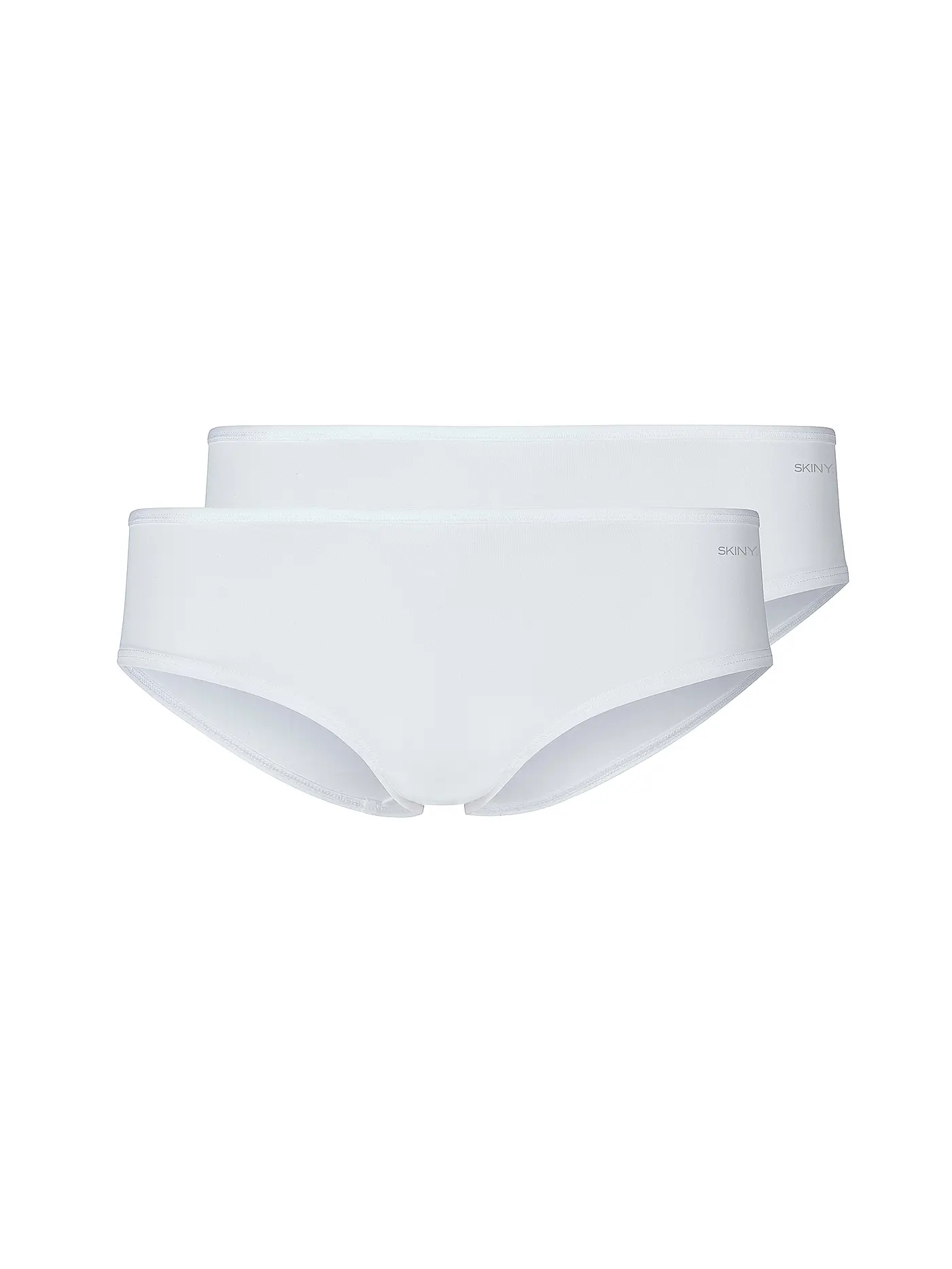 SKINY | Panty 2-er Pkg. "Micro Lovers" (Schwarz) | weiss